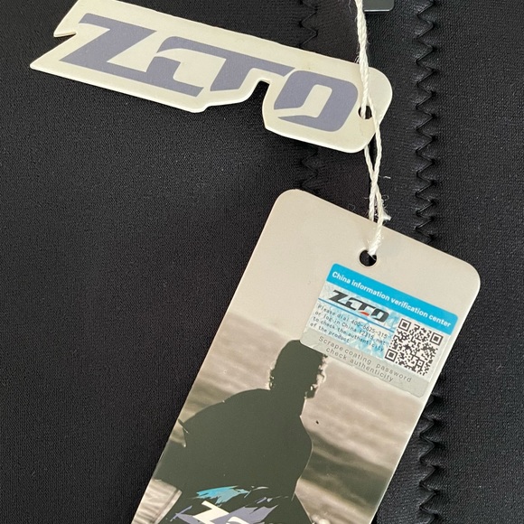 ZCCO wetsuit top 1.5mm item MT201-BG-XL - Picture 4 of 7
